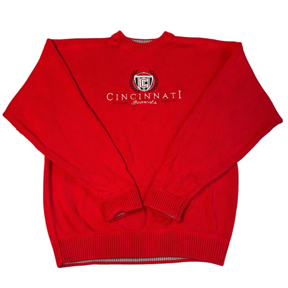 Vintage Cincinnati Bearcats Jansport Knit Sweater Travis Kelci Taylor Swift